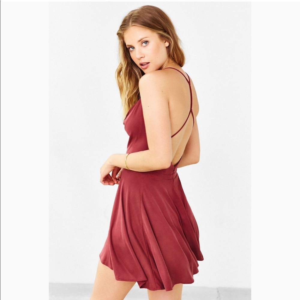 Silence & Noise “amie” cowl neck dress